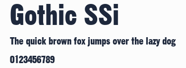 Gothic SSi