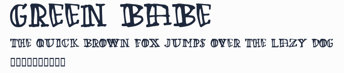 Green Babe預覽圖