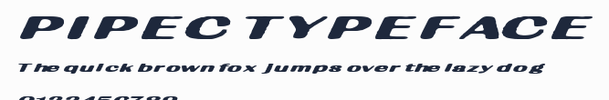 PIPEC TYPEFACE預覽圖