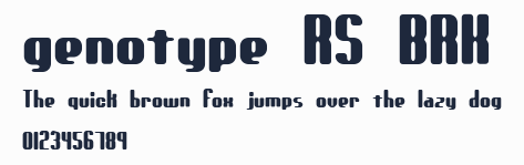 genotype RS BRK
