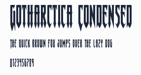 Gotharctica Condensed預覽圖