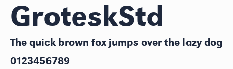 GroteskStd預覽圖