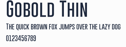 Gobold Thin預覽圖