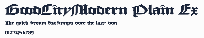 GoodCityModern Plain Ex