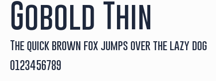 Gobold Thin預覽圖
