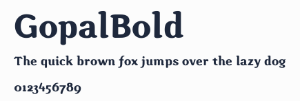 GopalBold
