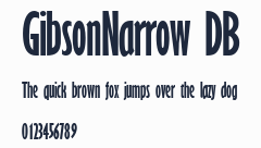 GibsonNarrow DB