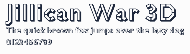 Jillican War 3D預覽圖
