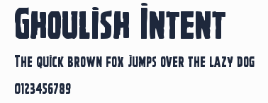 Ghoulish Intent