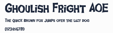 Ghoulish Fright AOE預覽圖