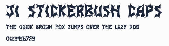 JI Stickerbush Caps預覽圖
