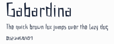 Gabardina預覽圖
