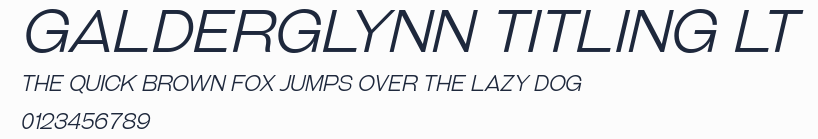 Galderglynn Titling Lt預覽圖
