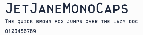 JetJaneMonoCaps預覽圖