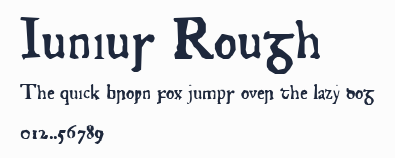 Junius Rough預覽圖