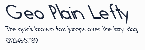 Geo Plain Lefty預覽圖