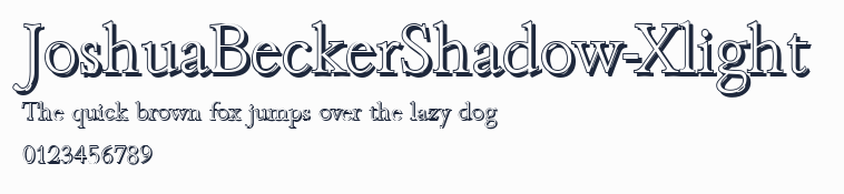 JoshuaBeckerShadow-Xlight預覽圖