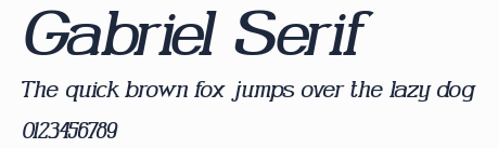 Gabriel Serif