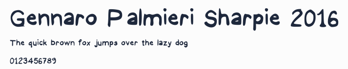 Gennaro Palmieri Sharpie 2016預覽圖