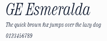 GE Esmeralda預覽圖