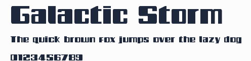 Galactic Storm預覽圖