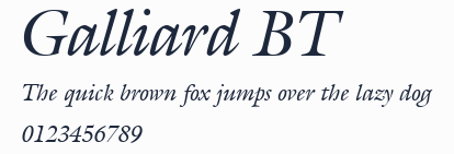 Galliard BT預覽圖