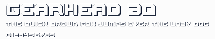 Gearhead 3D預覽圖