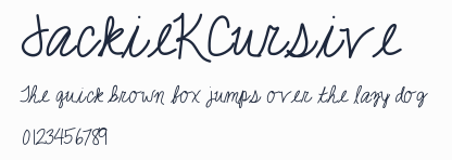 JackieKCursive預覽圖