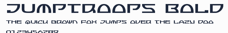 Jumptroops Bold預覽圖