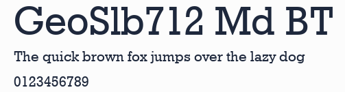 GeoSlb712 Md BT