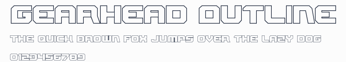 Gearhead Outline預覽圖