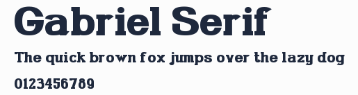 Gabriel Serif
