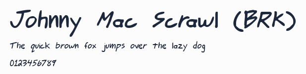 Johnny Mac Scrawl (BRK)預覽圖