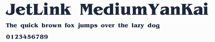 JetLink MediumYanKai預覽圖