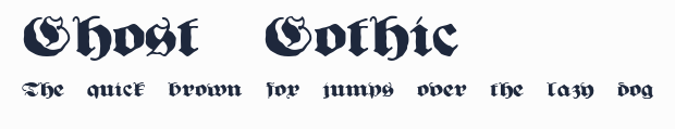 Ghost Gothic