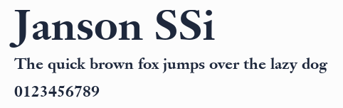 Janson SSi預覽圖