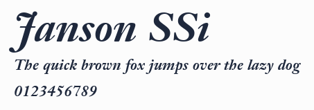Janson SSi預覽圖