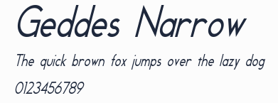 Geddes Narrow預覽圖