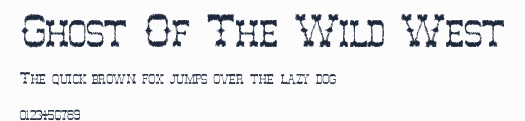 Ghost Of The Wild West預覽圖