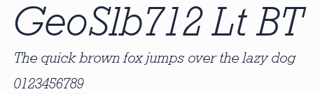 GeoSlb712 Lt BT