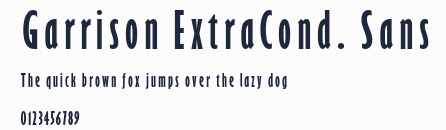 Garrison ExtraCond. Sans