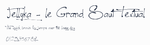 Jellyka - le Grand Saut Textual預覽圖