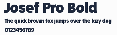 Josef Pro Bold預覽圖