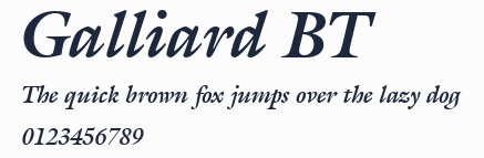 Galliard BT預覽圖