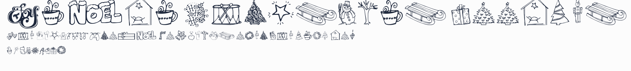 Janda Christmas Doodles