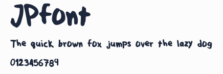 JPfont預覽圖