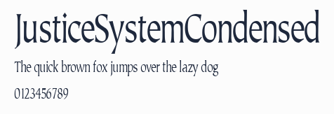 JusticeSystemCondensed預覽圖