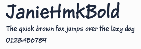 JanieHmkBold預覽圖