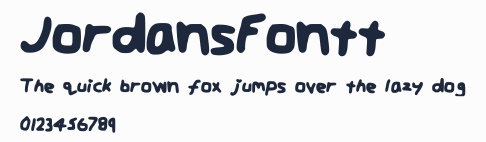 JordansFontt預覽圖