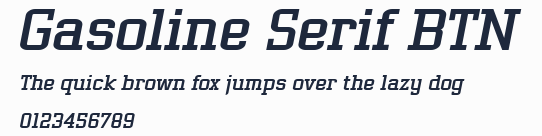 Gasoline Serif BTN預覽圖